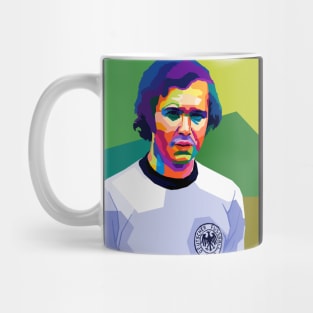 Franz Beckenbauer Wpap Art Mug